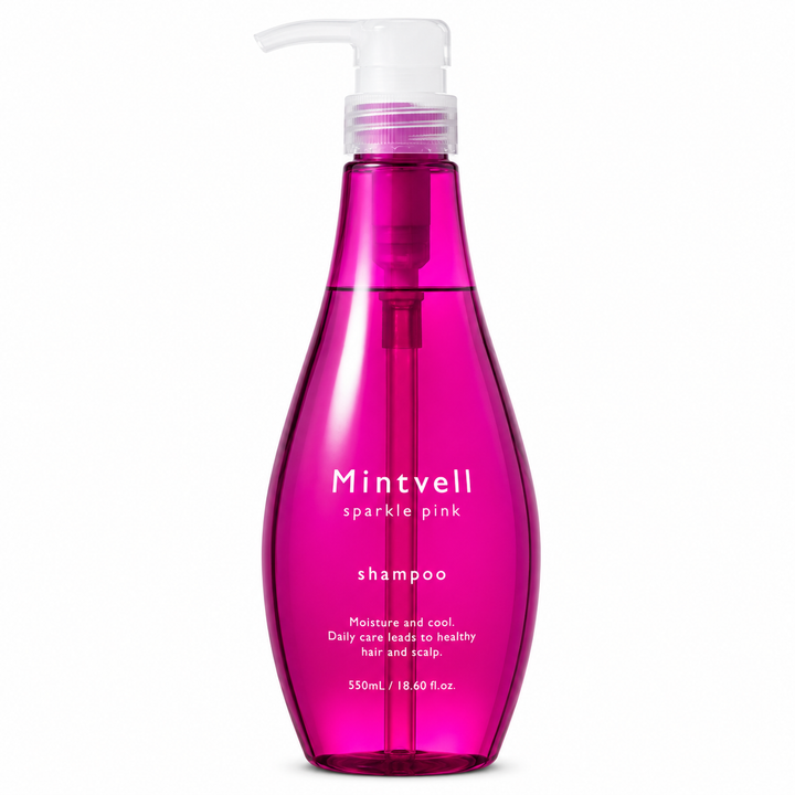★MINT VELL (ミントベル) スパークルピンクシャンプー 250ml・550ml
